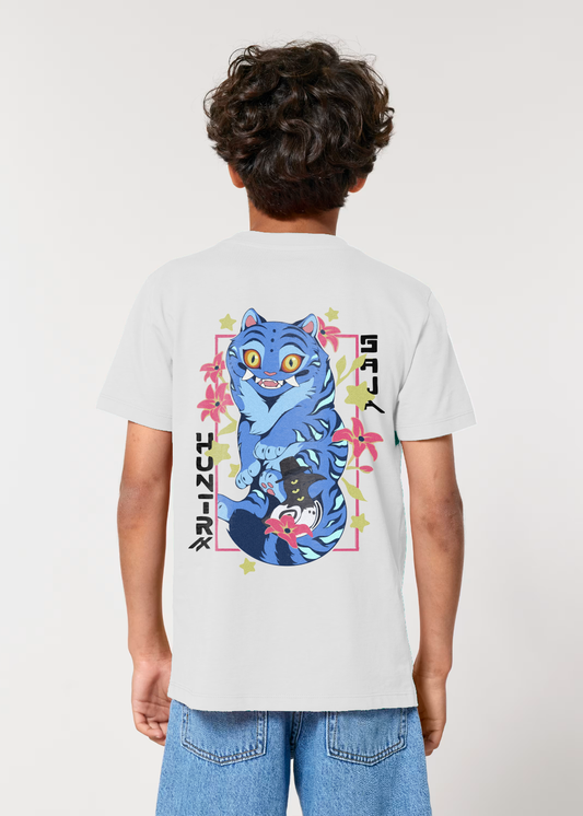 KPDH HOJAK-DO TIGER KIDS WHITE TEE