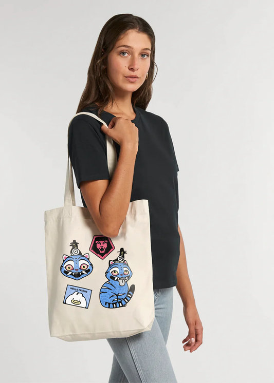 KPDH CUTE TIGER TOTE BAG