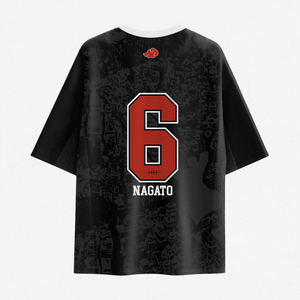 NAGATO® BLACK FOOTBALL JERSEY