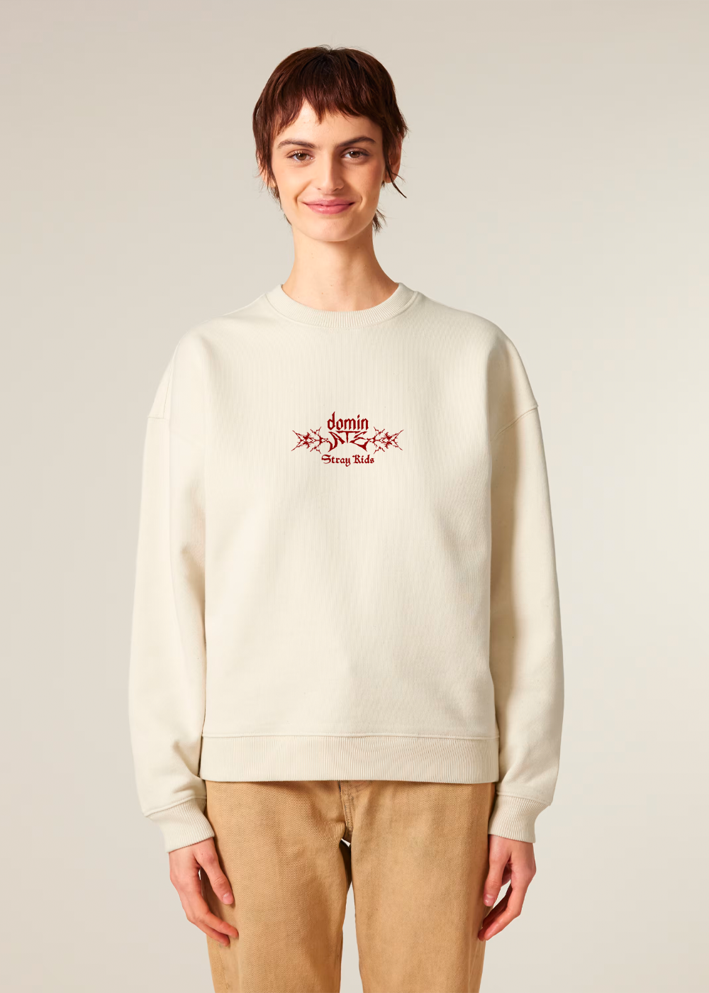 DOMIN TOUR WORLD TOUR BEIGE SWEATSHIRT