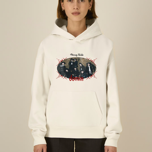 DOMIN TOUR THE GROUP BEIGE HOODIE