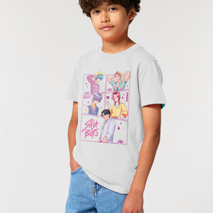 KPDH CAMISETA BLANCA STAR BOYS (infantil)