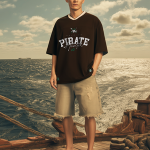 PIRATE HUNTER® BLACK FOOTBALL JERSEY