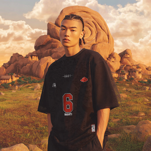 NAGATO® BLACK FOOTBALL JERSEY