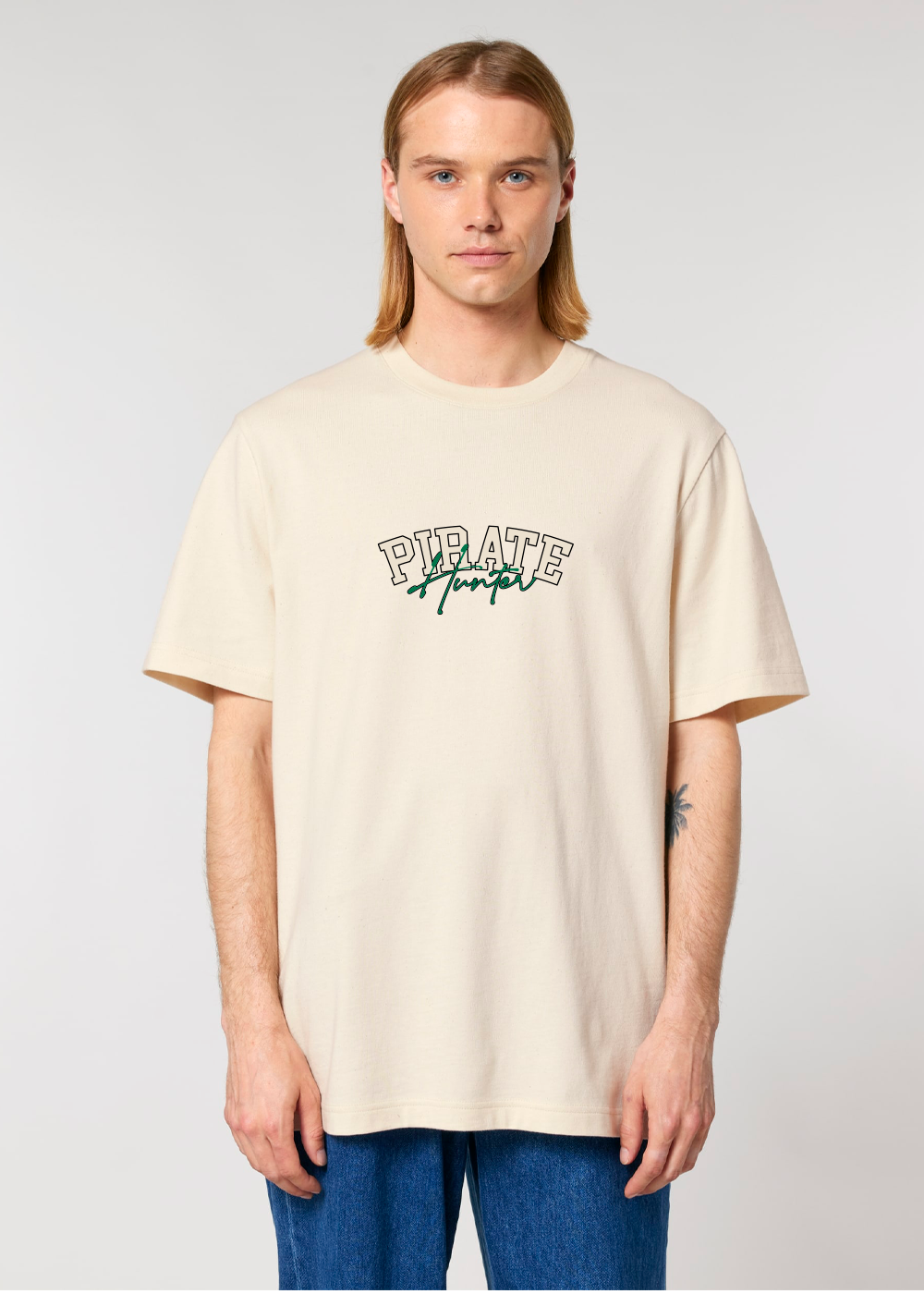 PIRATE HUNTER® BEIGE TEE