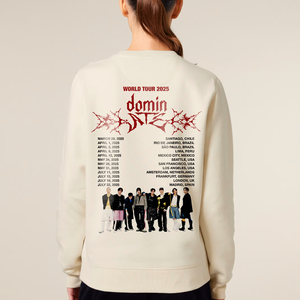 DOMIN TOUR WORLD TOUR BEIGE SWEATSHIRT