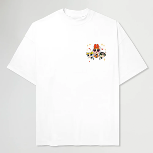 CRIME FIGHTING TRIO® WHITE TEE