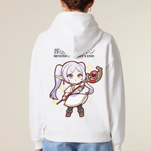 THE MAGE® OVERSIZED WHITE HOODIE