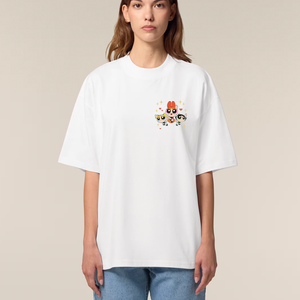 CRIME FIGHTING TRIO® WHITE TEE