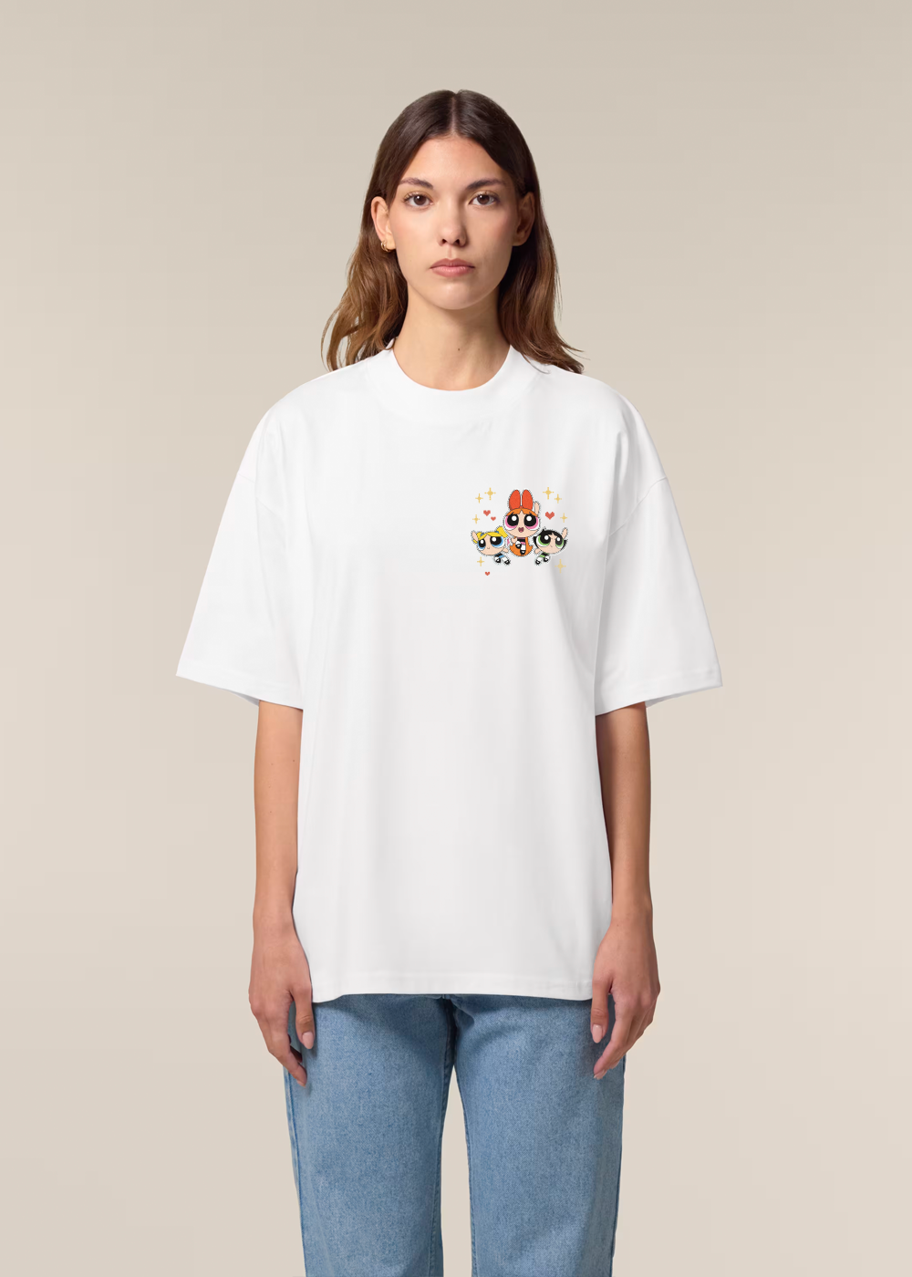 CRIME FIGHTING TRIO® WHITE TEE