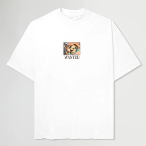 PIXELED WANTED® WHITE TEE