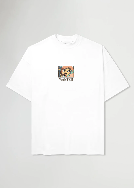 PIXELED WANTED® WHITE TEE