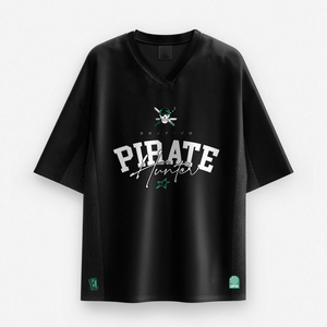 PIRATE HUNTER® BLACK FOOTBALL JERSEY