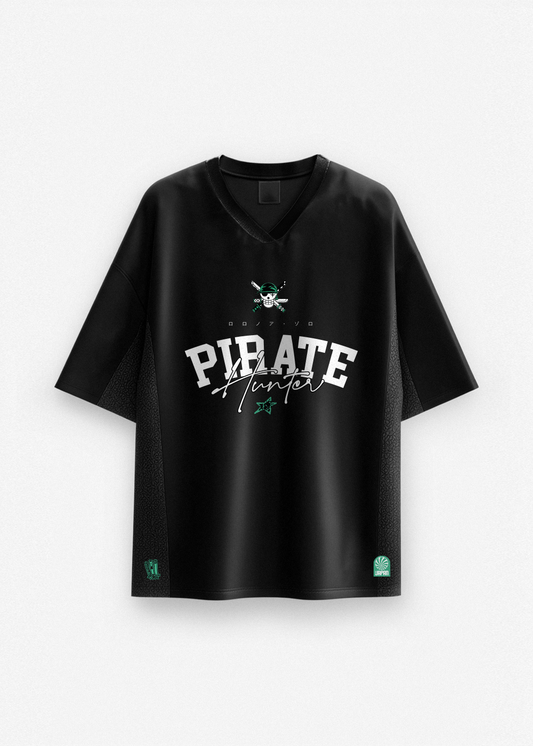 PIRATE HUNTER® BLACK FOOTBALL JERSEY