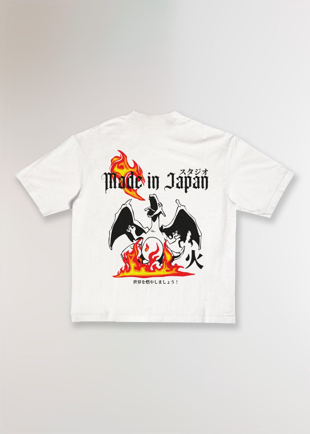 BURN® WHITE TEE