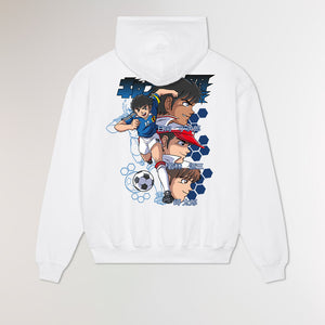 DREAM TEAM® OVERSIZE WHITE HOODIE