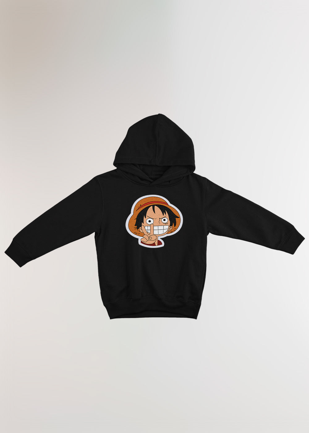 STRAW HAT® BLACK HOODIE KID