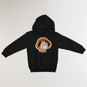 STRAW HAT® BLACK HOODIE KID