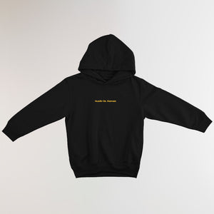 PIZZA LOVER® BLACK HOODIE KID