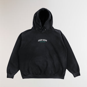 LEGENDARY SWORDSMAN® OVERSIZE BLACK HOODIE