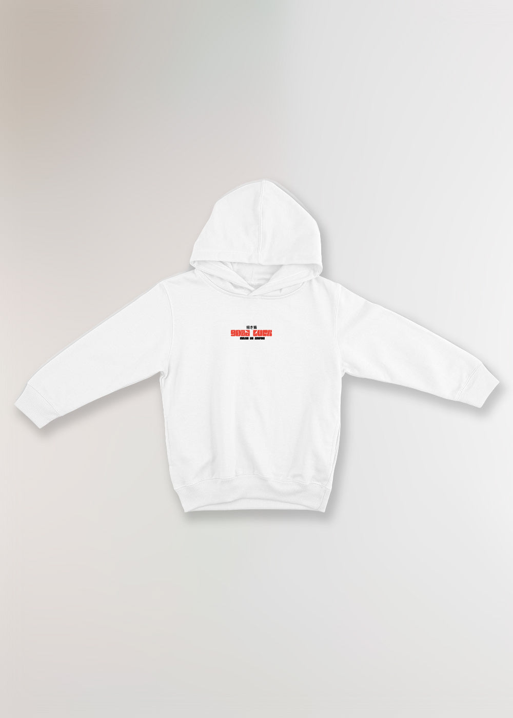 GOODLUCK® WHITE HOODIE KID