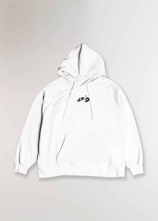 PACHITO® OVERSIZE WHITE HOODIE