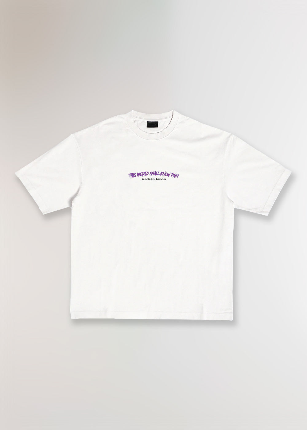 SHALL KNOW PAIN® WHITE TEE