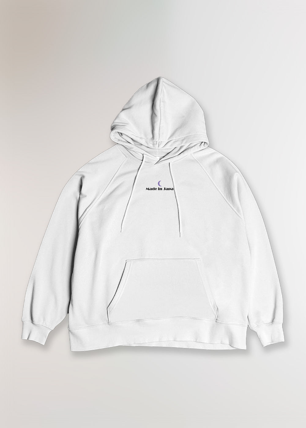 DOG YAKSHA® OVERSIZE WHITE HOODIE