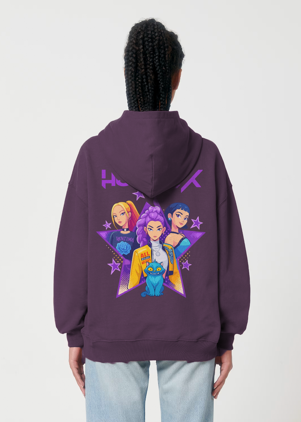 KPDH HUNTRIX PURPLE HOODIE