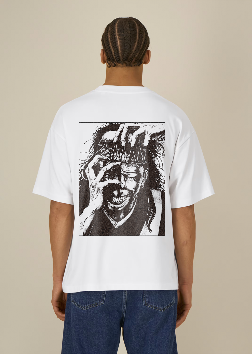 KENJAKU WHITE T-SHIRT