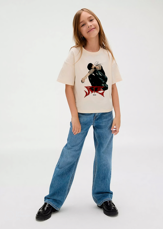 DOMIN TOUR BANG CHEN BEIGE KIDS TEE