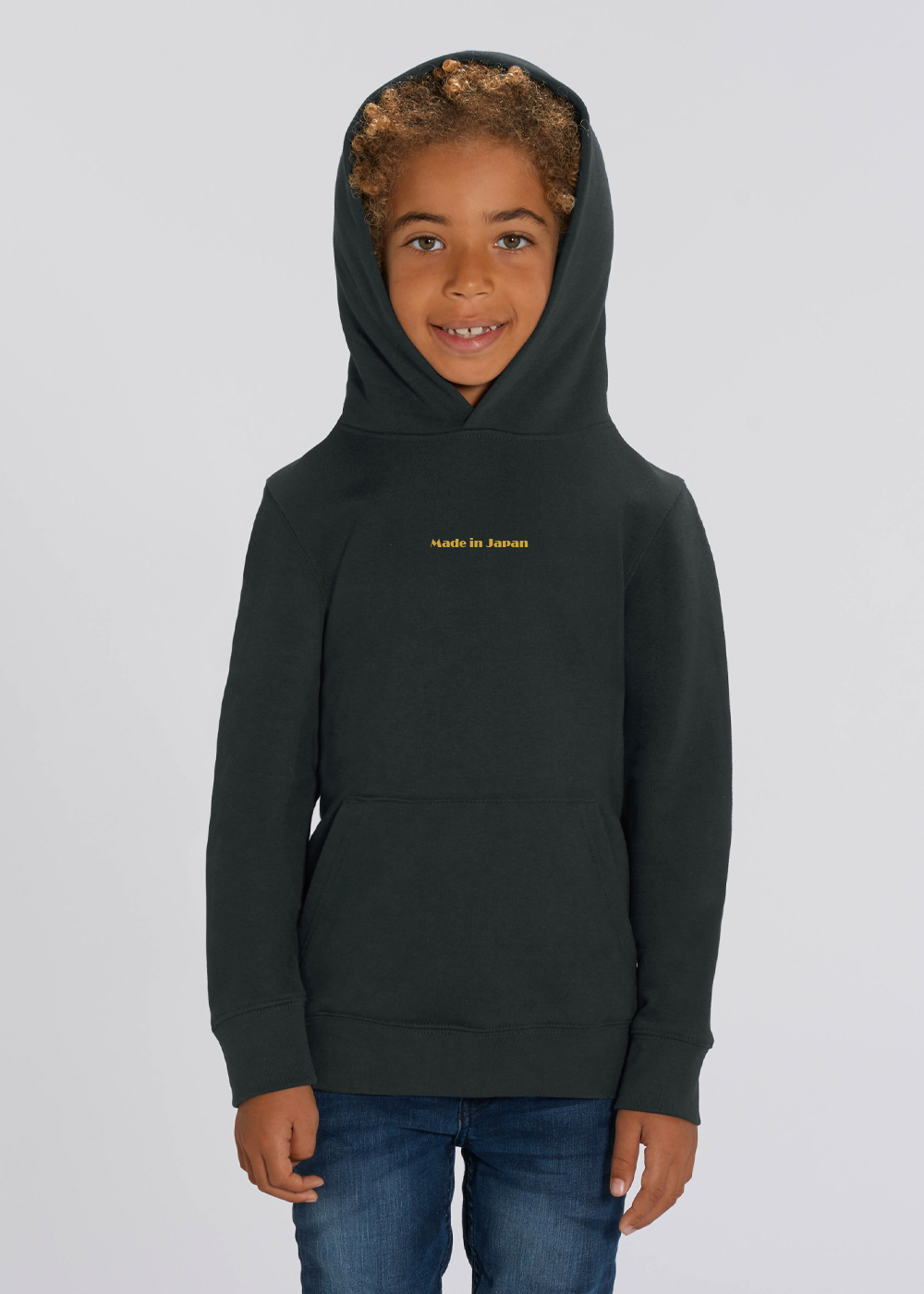 PIZZA LOVER® BLACK HOODIE KID