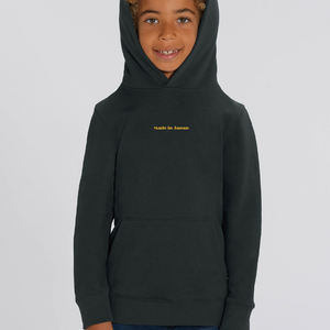 PIZZA LOVER® BLACK HOODIE KID