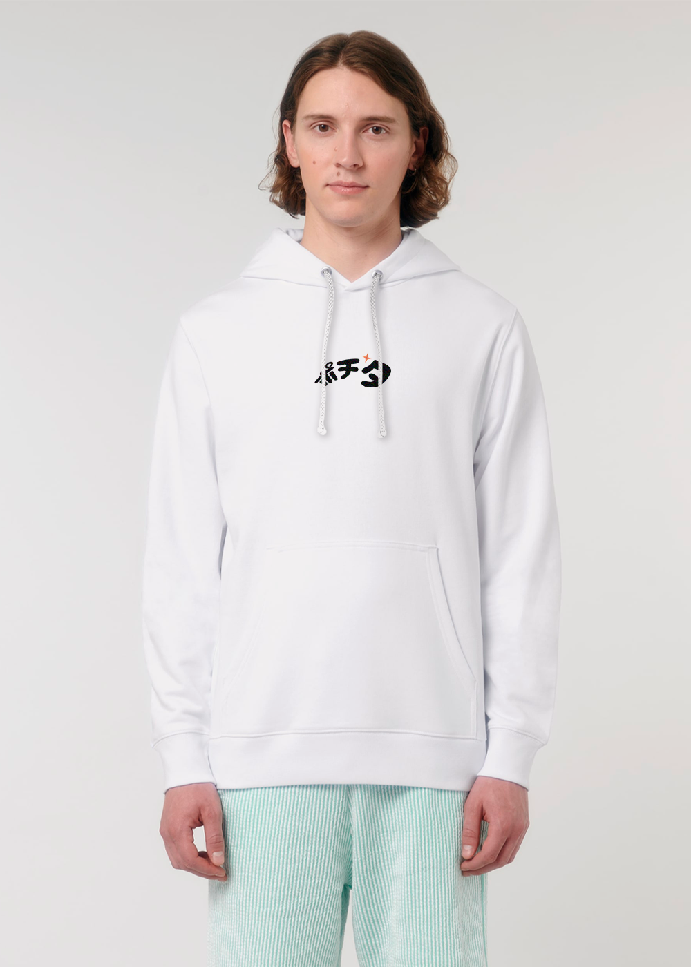 PACHITO® OVERSIZE WHITE HOODIE