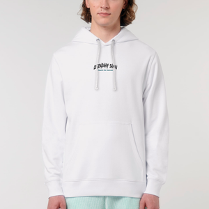 LEGENDARY SANNIN® OVERSIZE WHITE HOODIE