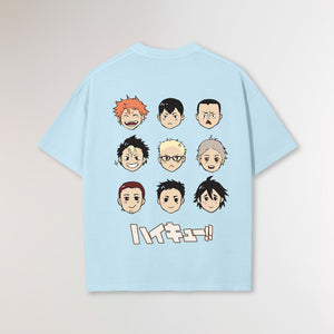 H-CHARACTERS® LIGHT BLUE TEE