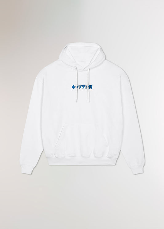 DREAM TEAM® OVERSIZE WHITE HOODIE