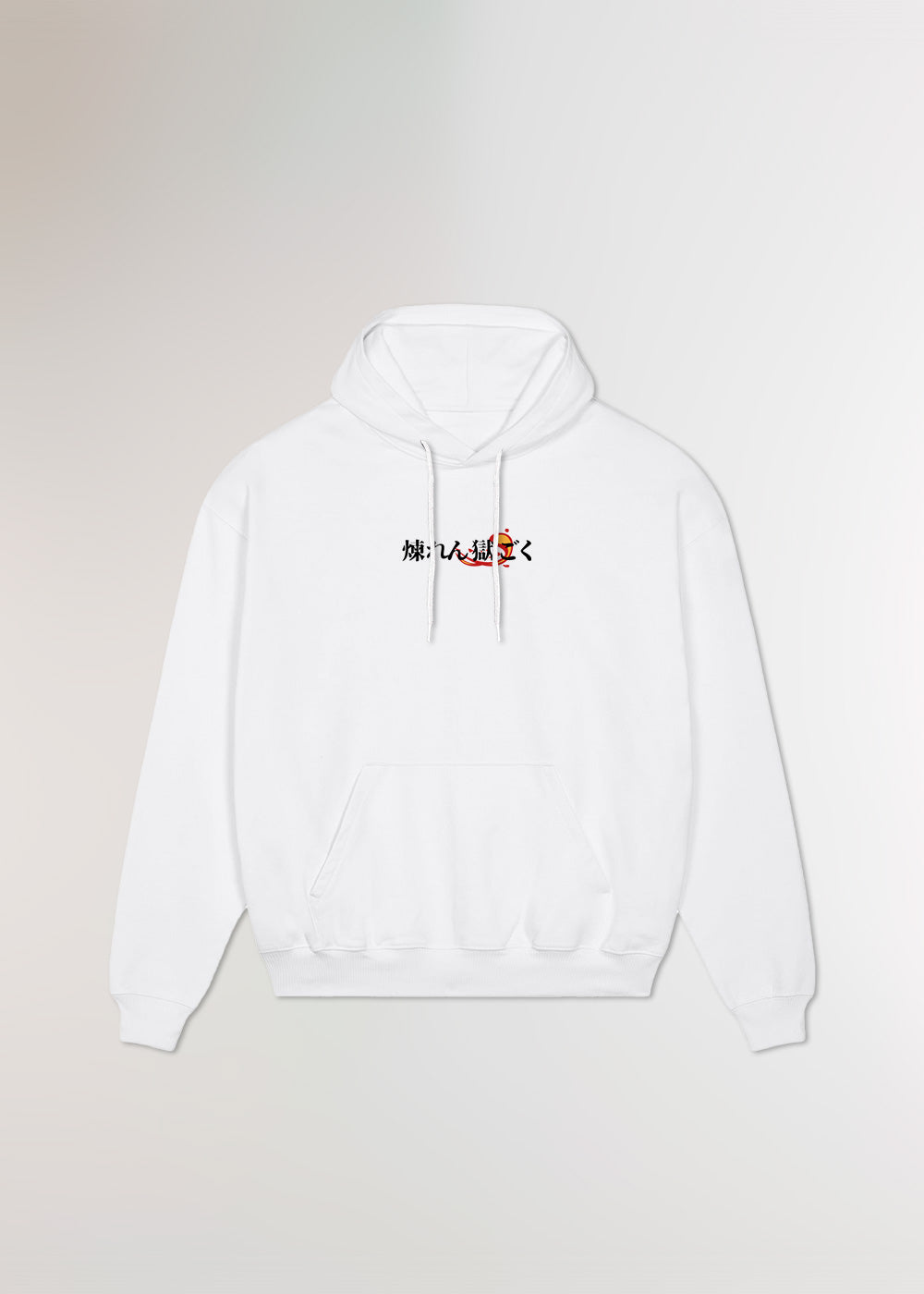 PURGATORY® OVERSIZE WHITE HOODIE