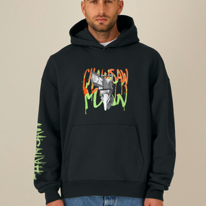 THE DEVIL HUNTER SUDADERA CON CAPUCHA NEGRA