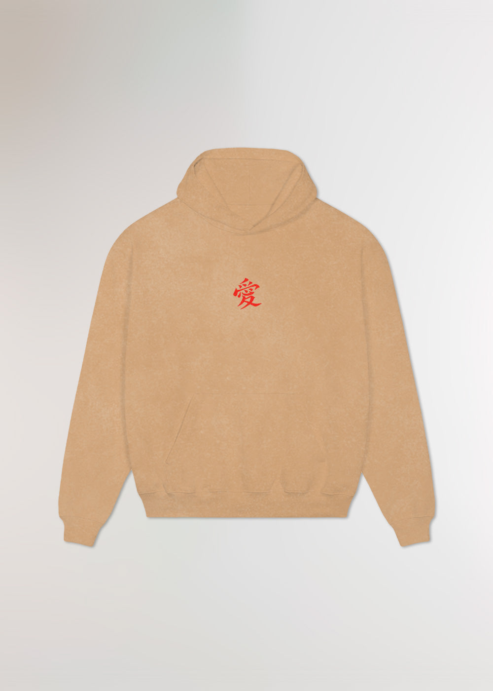 FIFTH KAZEKAGE® OVERSIZE ACID BEIGE HOODIE