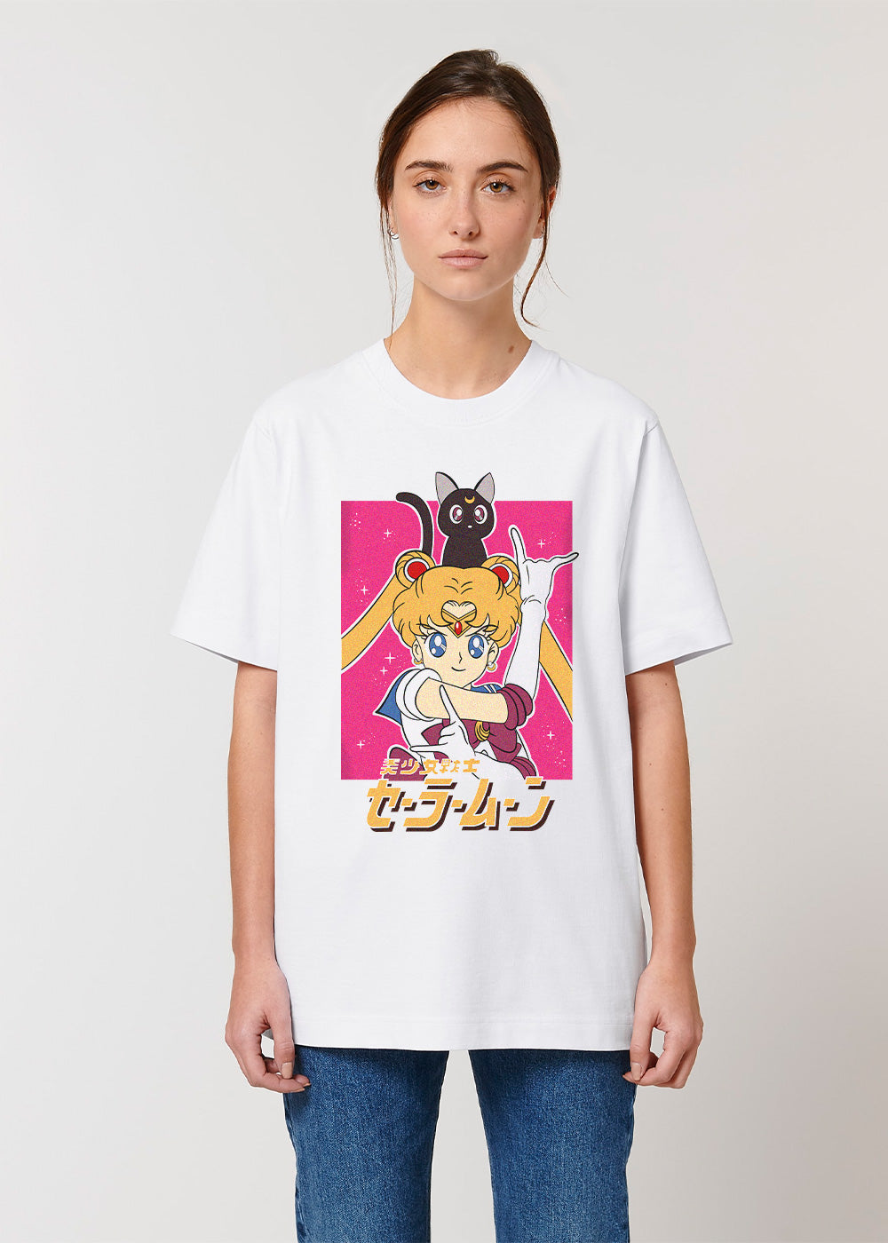 PRINCESS SERENITY W/LUNA® WHITE TEE