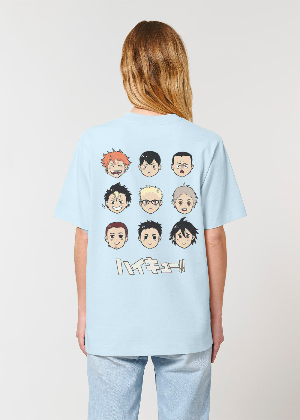 H-CHARACTERS® LIGHT BLUE TEE