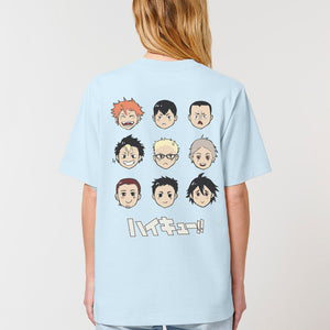 H-CHARACTERS® LIGHT BLUE TEE