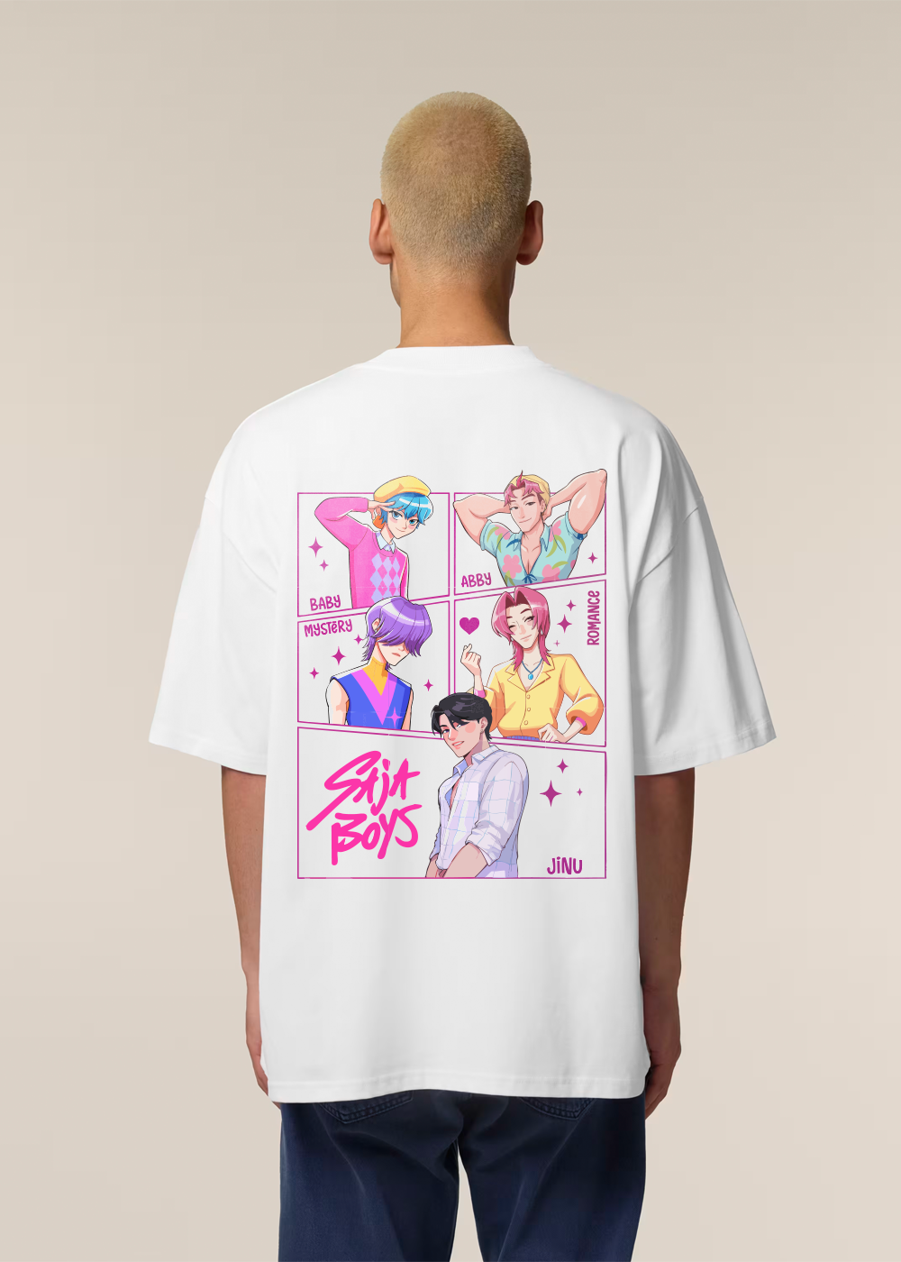 KPDH STAR BOYS WHITE TEE