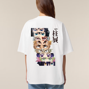HASHIRAS BOXY WHITE TEE
