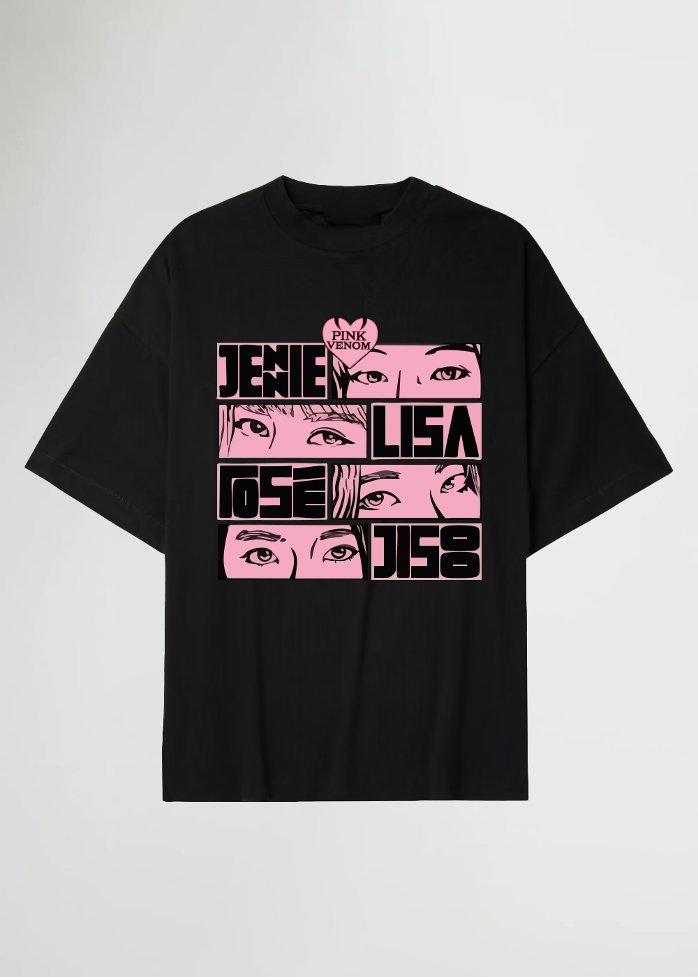 VENOM PINK® BLACK TEE