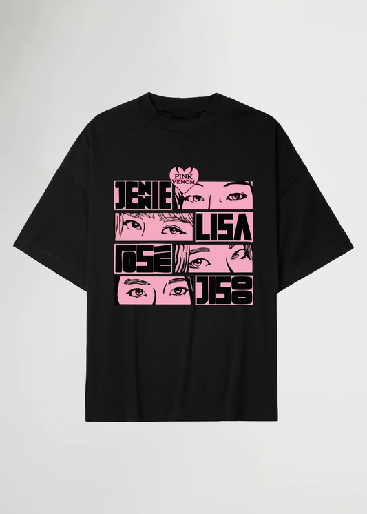 VENOM PINK® BLACK TEE