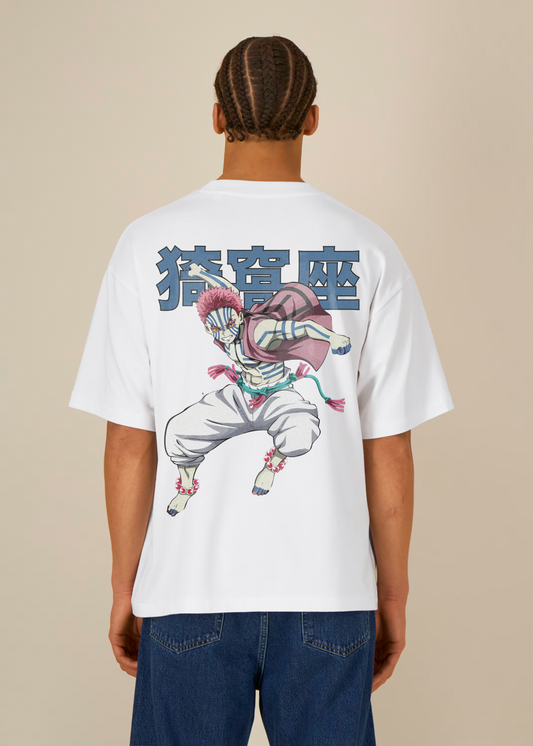 JOGEN NO SAN BOXY WHITE TEE