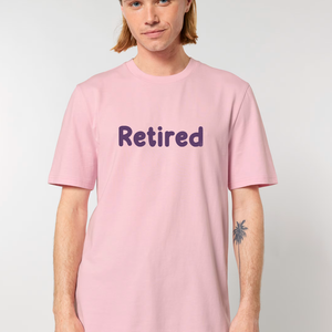 RETIRED® PINK TEE