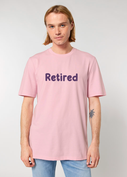 RETIRED® PINK TEE